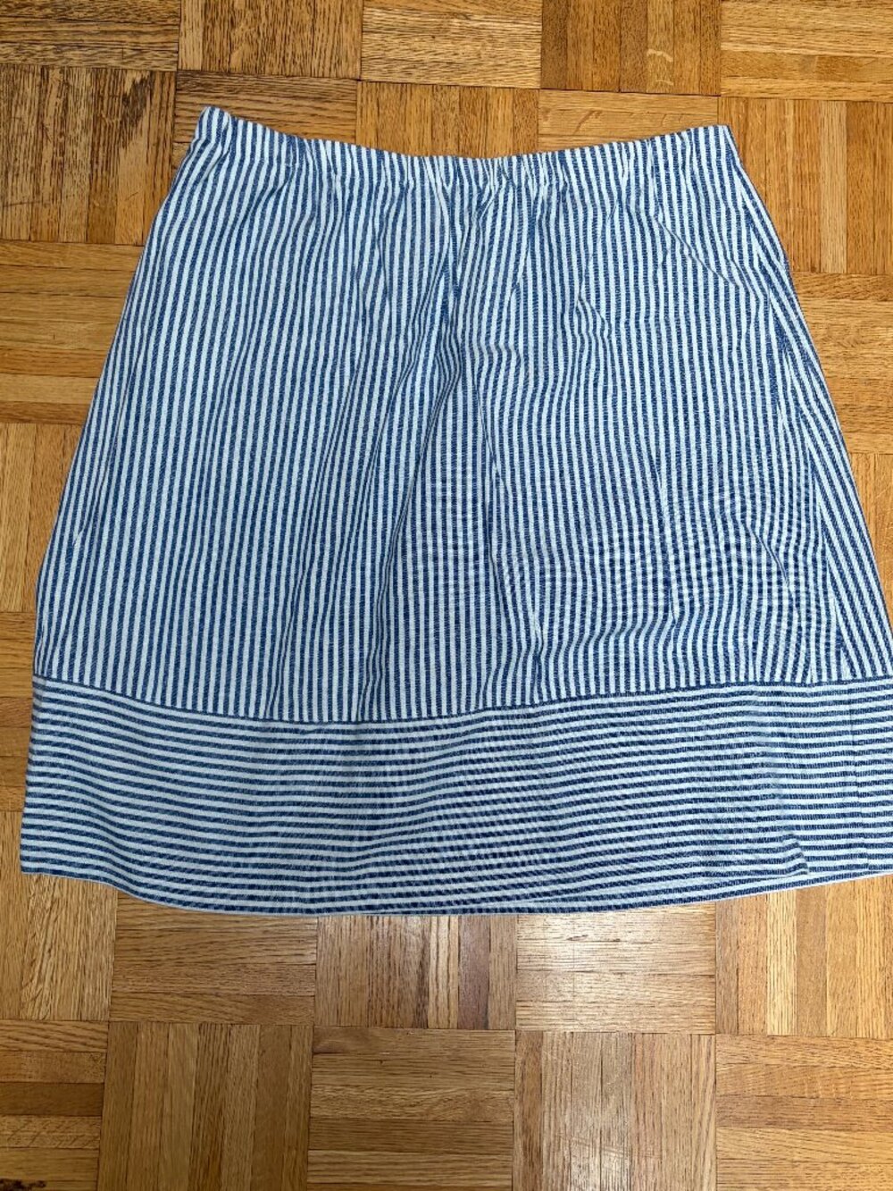 J. Crew Midi Pinstripe Skirt, Size XL